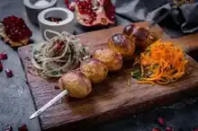 Картошка на мангале
