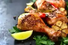 Шашлык из курицы (Голень)