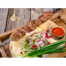 Люля из курицы в лаваше