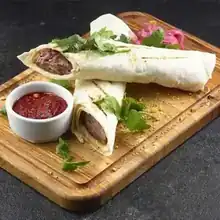 Люля из баранины в лаваше