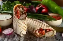Люля из говядины в лаваше