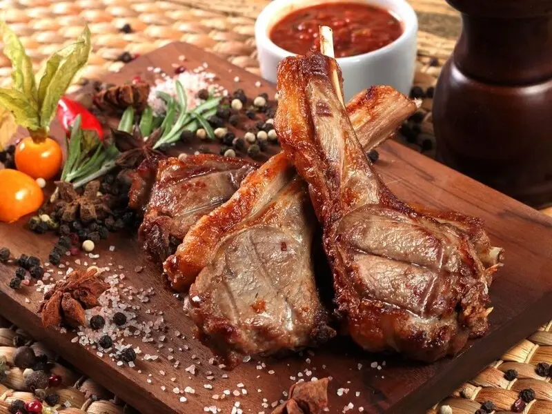 Шашлык из баранины (Корейка)